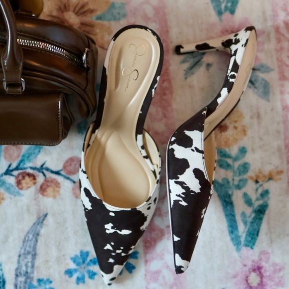 Cow print mule - Picture 1 of 6